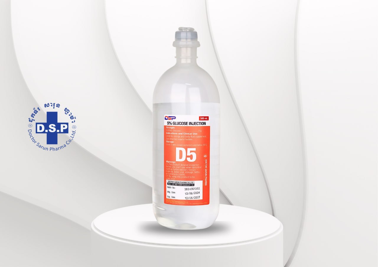 5% Glucose Injection [ D5 500ML ]